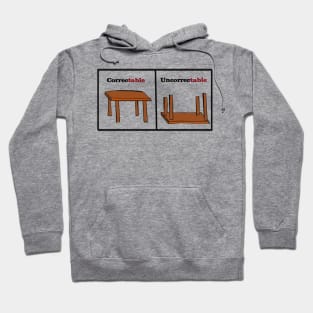 Correct Table Hoodie